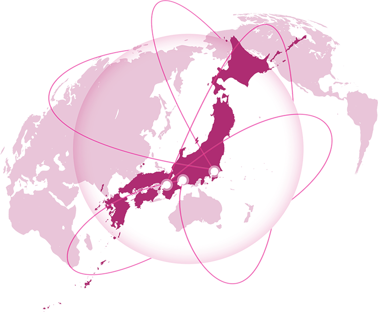 日本地図と世界地図